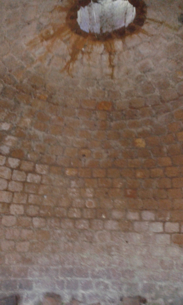 The view inside the Kiln