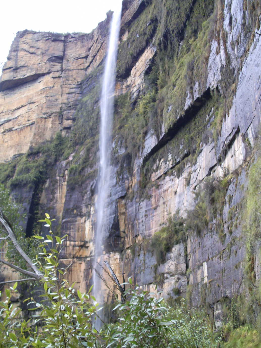 Another view of the waterfall