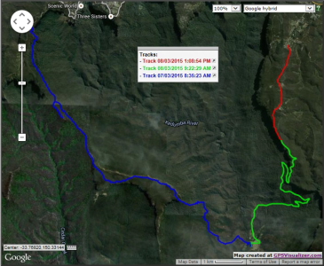 Walk map
