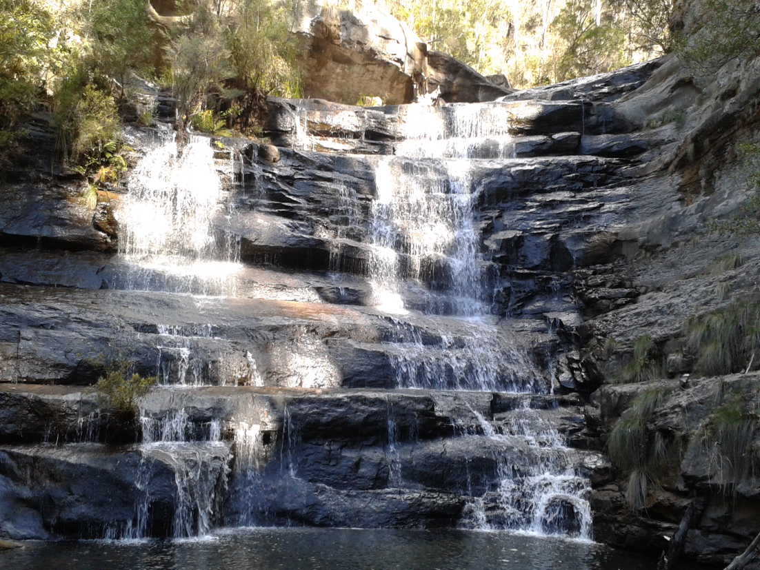 One of the small falls above Victoria Falls
