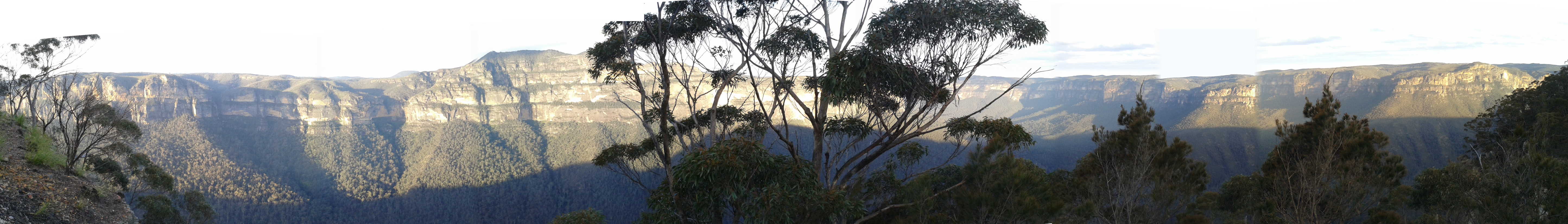 The view from Perrys Look Down