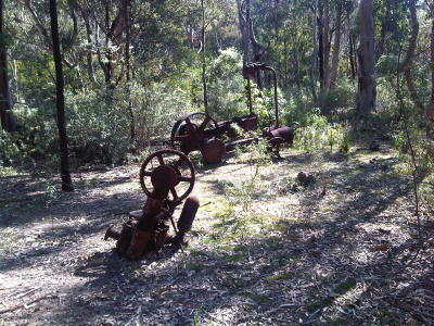 Old Machinery at Yerranderie
